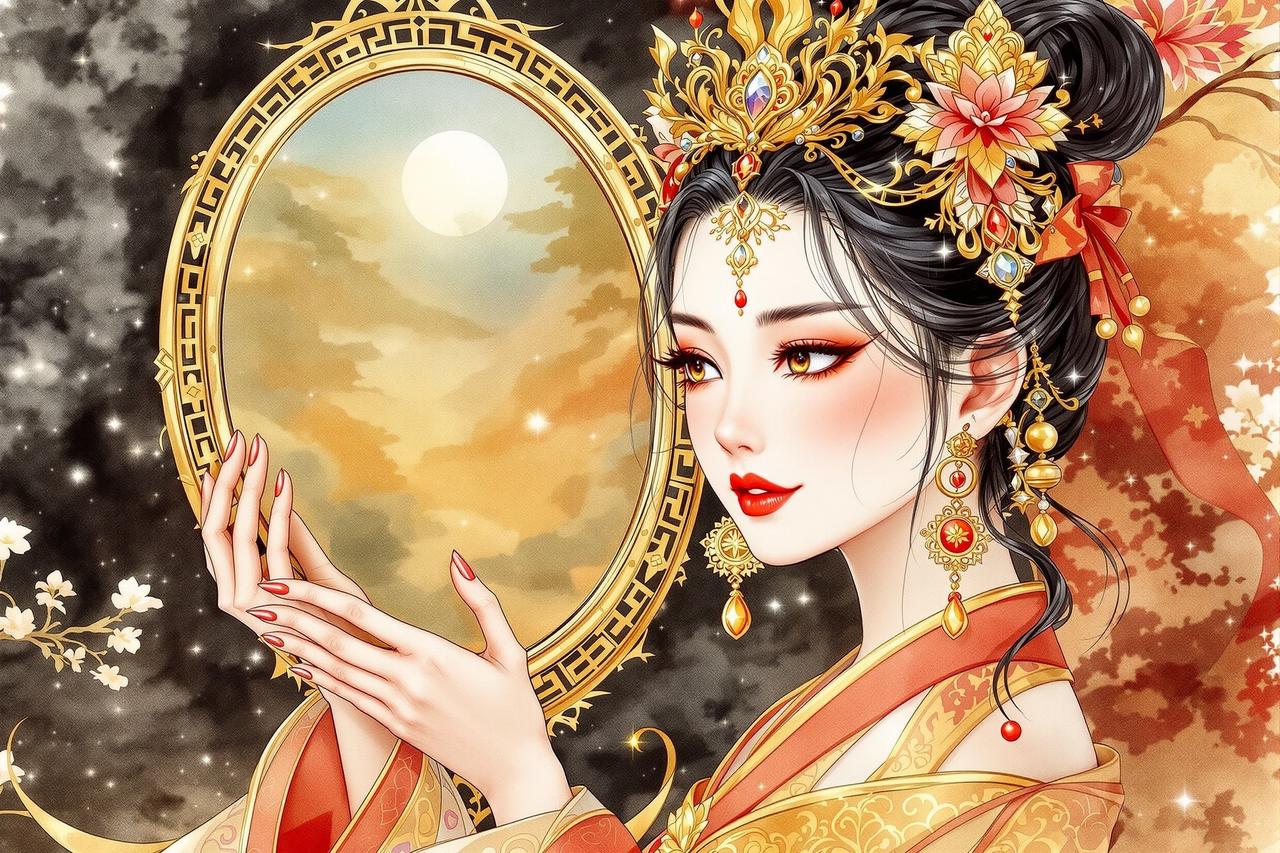 歪歪漫画免费阅读 - 【手绘】朱颜辞镜同人图——用画笔记录那些美到心碎的瞬间