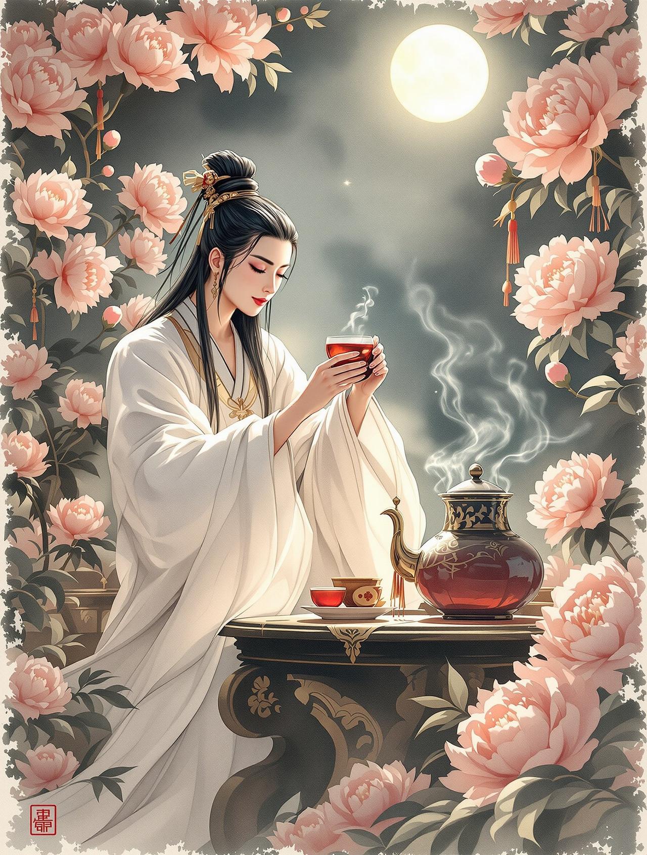 歪歪漫画免费阅读 - 花间辞，花间一壶酒，独酌无相亲